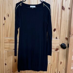 MICHAEL Michael Kors Black Zipper Dress